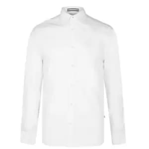 Image of Ted Baker Solurr Long Sleeve Shirt - White