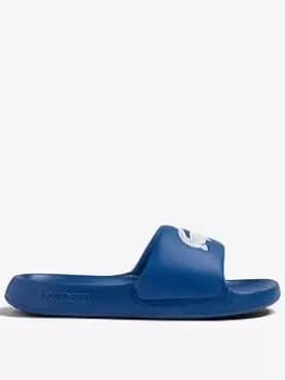Image of Lacoste Serve 1.0 123 Slider, Blue, Size 11, Men