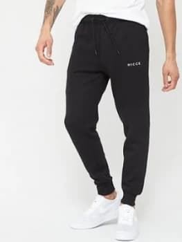 Image of Nicce Original Logo Joggers - Black