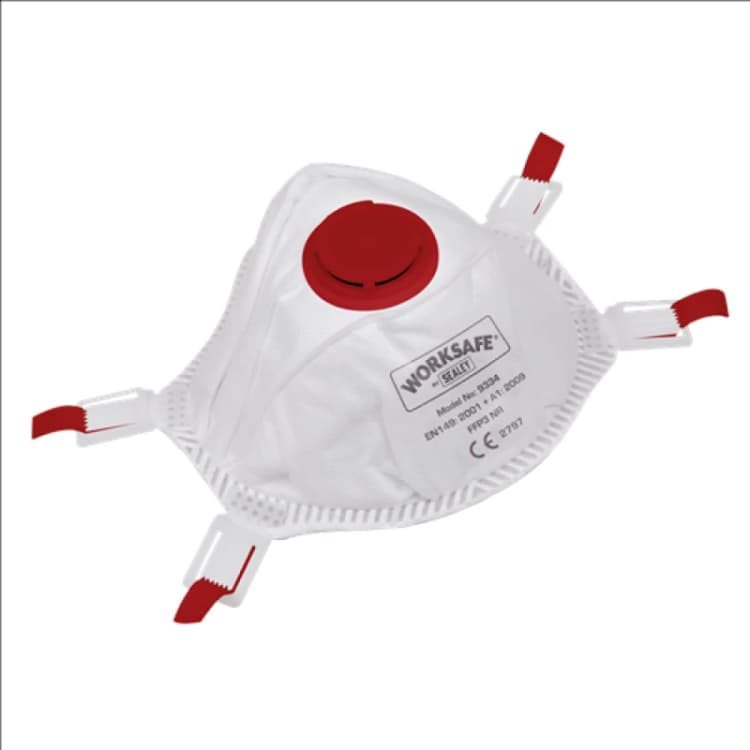 Image of Worksafe Cup Mask Valved FFP3 - Pack of 10 9334/10
