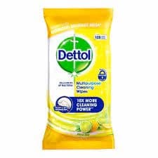 Image of Dettol Citrus Multipurpose 105 Wipes