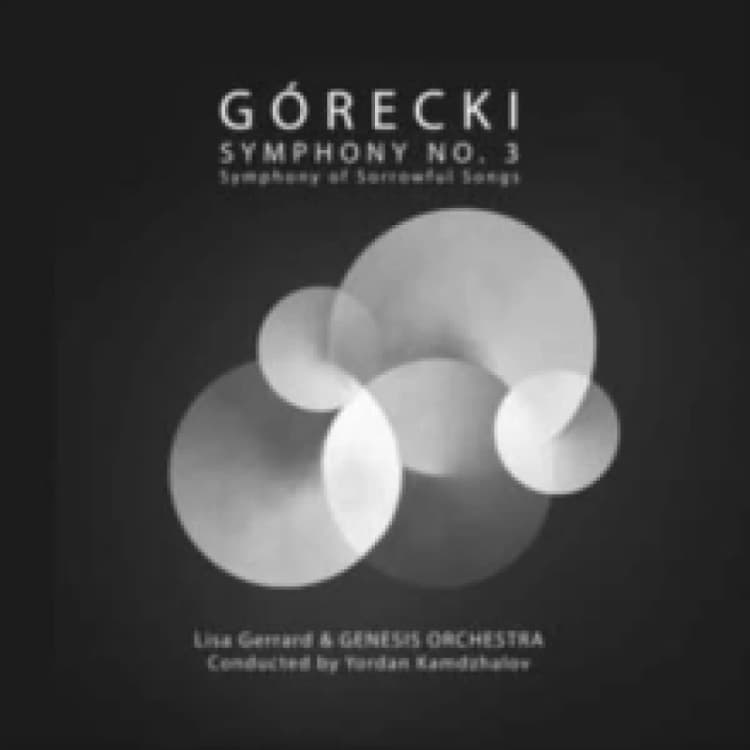 Image of Grecki: Symphony No. 3: Symphony of Sorrowful Songs CD / Album
