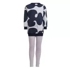 Image of adidas Marimekko Set Kids - Purple Tint / Collegiate Navy