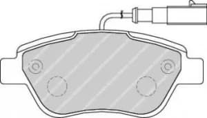 Image of Ferodo FDB1946 Brake Pad Set Front Axle Premier Car