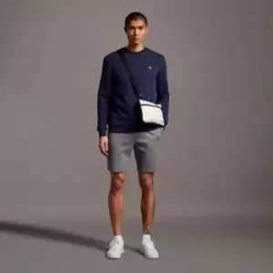 Image of Mens Fly Fleece Shorts - Mid Grey Marl - XXL