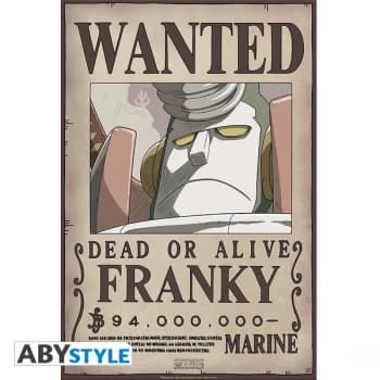 Image of One Piece - Wanted Franky New Small Poster