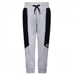 Image of DKNY Black Logo Jogging Bottoms - Gris Chine