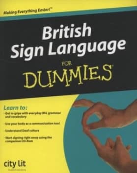 Image of British Sign Language for Dummies by City Lit Paperback