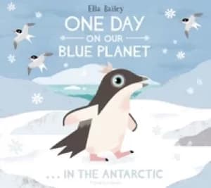 Image of one day on our blue planet in the antarctic