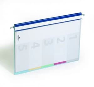 Image of Durable DivisoFlex Project File 15mm 150 Shts A4 Blue 255706