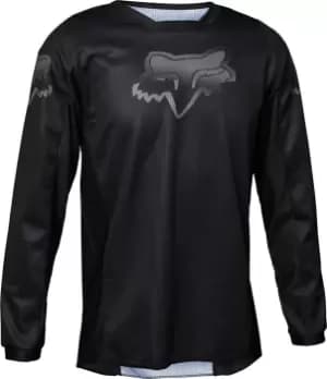 Image of FOX 180 Blackout Kids Motocross Jersey Size M black, Size M