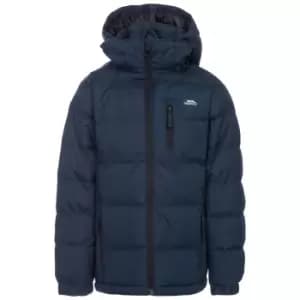 Image of Trespass Boys Tuff Hooded Jacket (3/4) (Navy)