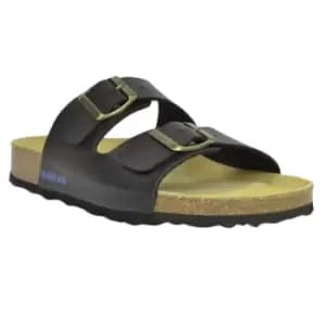 Image of Sanosan Mens Aston Sano Sandals (11 UK) (Black/Brown)