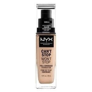 Image of NYX Professional Makeup Cant Stop Foundation Vanilla