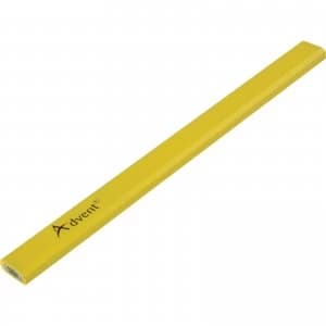 Image of Advent Yellow Medium Lead Carpenter Pencils Pack of 72