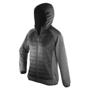 Image of Spiro Womens/Ladies Zero Gravity Showerproof Jacket (XXS) (Black/Charcoal)