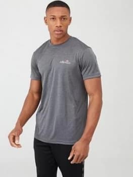 Image of Ellesse Sport Becketi T-Shirt - Black Marl, Black Marl, Size XS, Men