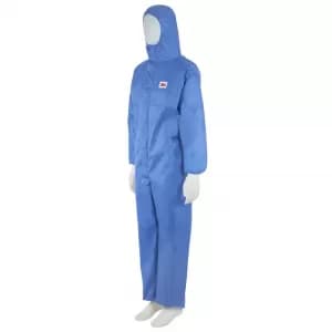 Image of 3M 4530 Large Protective Coverall Blue White 4530 L