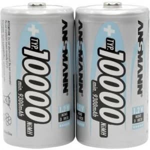 Image of Ansmann maxE D battery (rechargeable) NiMH 10000 mAh 1.2 V 2 pc(s)