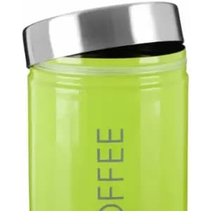 Image of Premier Housewares - Lime Green Enamel Tea Coffee & Sugar Set