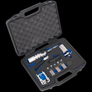 Image of Sealey PFT15 On Vehicle Hydraulic Brake Pipe Flaring Tool Set
