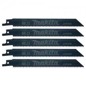 Image of Makita Wood Reciprocating Saw Blades 160mm Pack of 5