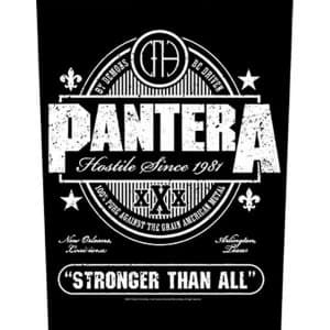 Image of Pantera - Stronger That All Back Patch
