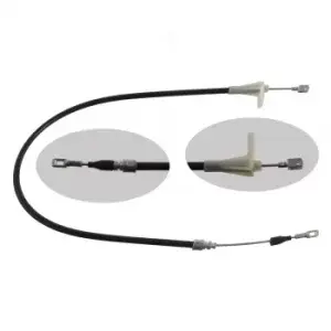Image of Cable parking brake 01666 by Febi Bilstein