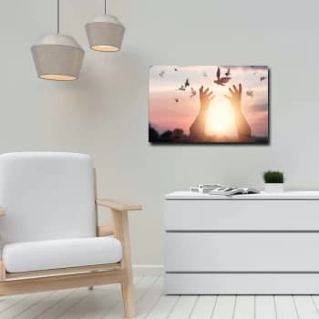 Image of 45702019C - 066 Multicolor Decorative Canvas Painting
