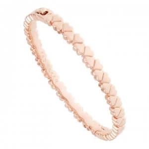 Image of Ted Baker CLEMISA Hinge Heart Bangle - Rose Gold