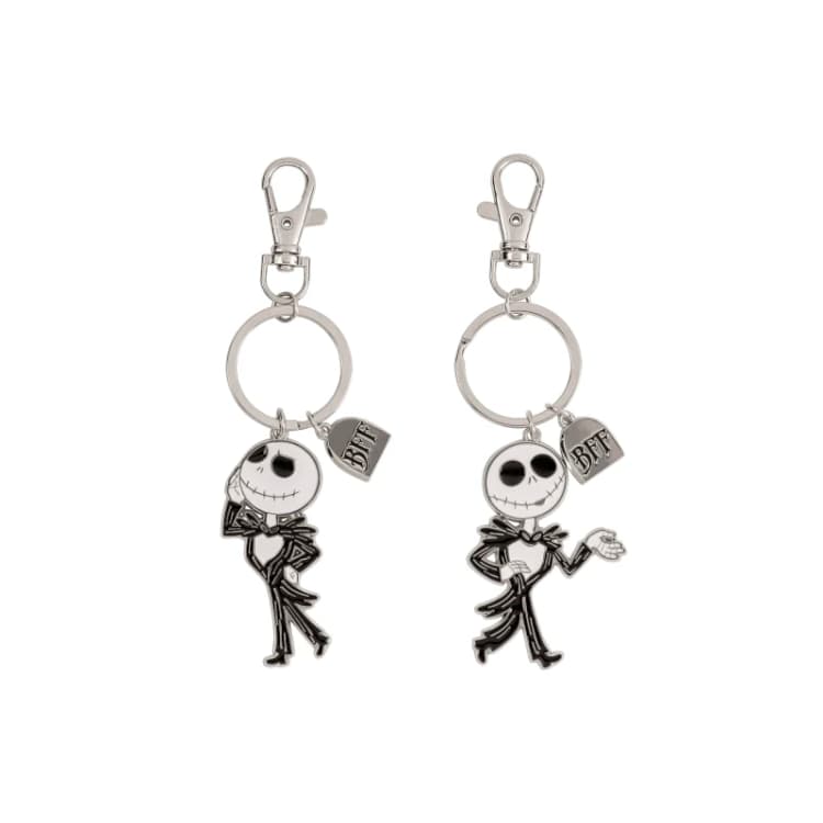 Image of The Nightmare Before Christmas Jack - BFF Keyring Pendant Black silver Onesize Unisex
