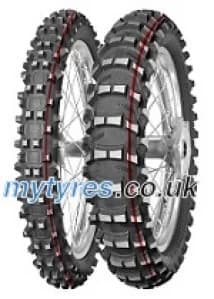 Image of Mitas Terra Force-MX SAND ( 120/80-19 TT 63M 2 red, Rear wheel, Compound Sand, NHS )
