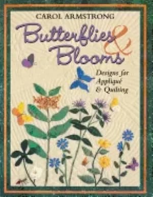 Image of butterflies and blooms