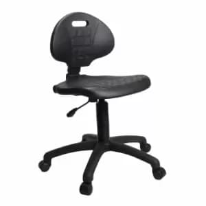 Image of Derwent Polyurethane Operator Chair, black