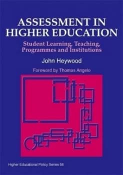 Image of Assessment in Higher Education by John Heywood Book