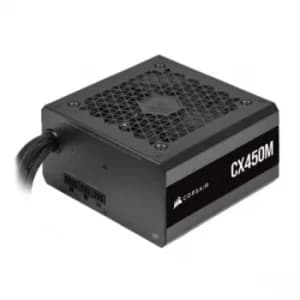 Image of Corsair 450W Builder Series CX450M V2 PSU, Rifle Bearing Fan, Semi-Modular, 80+ Bronze UK Plug