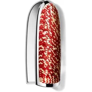 Image of GUERLAIN Rouge G de Guerlain Double Mirror Case Lipstick Case with Mirror Shade Ruby Sequins