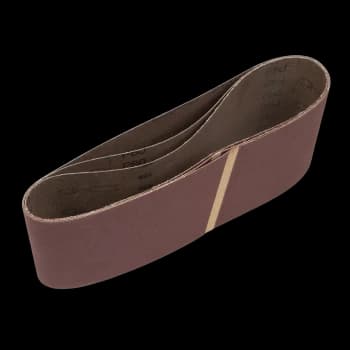 Image of Sanding Belt 100 x 610mm - Assorted Pack of 3