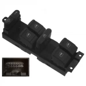 Image of Electric Window lift Switch 37644 by Febi Bilstein