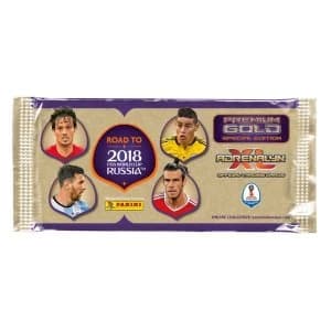 Image of Road To World Cup 2018 Football Trading Cards Premium Gold Pack