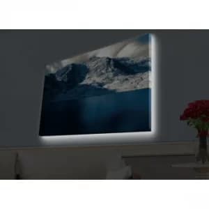 Image of 4570HDACT-021 Multicolor Decorative LED Lighted Canvas Painting