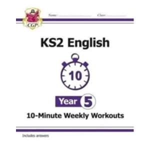 Image of New KS2 English 10-Minute Weekly Workouts - Year 5