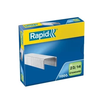 Image of Rapid Standard Staples 23/14 (1000) - Outer Carton of 10