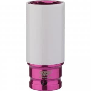 Image of Draper Expert 1/2" Drive Hexagon Socket Metric for Alloy Wheels 1/2" 24mm