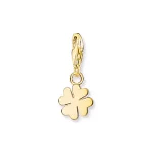 Image of THOMAS SABO Gold Plated Four Leaf Clover Charm