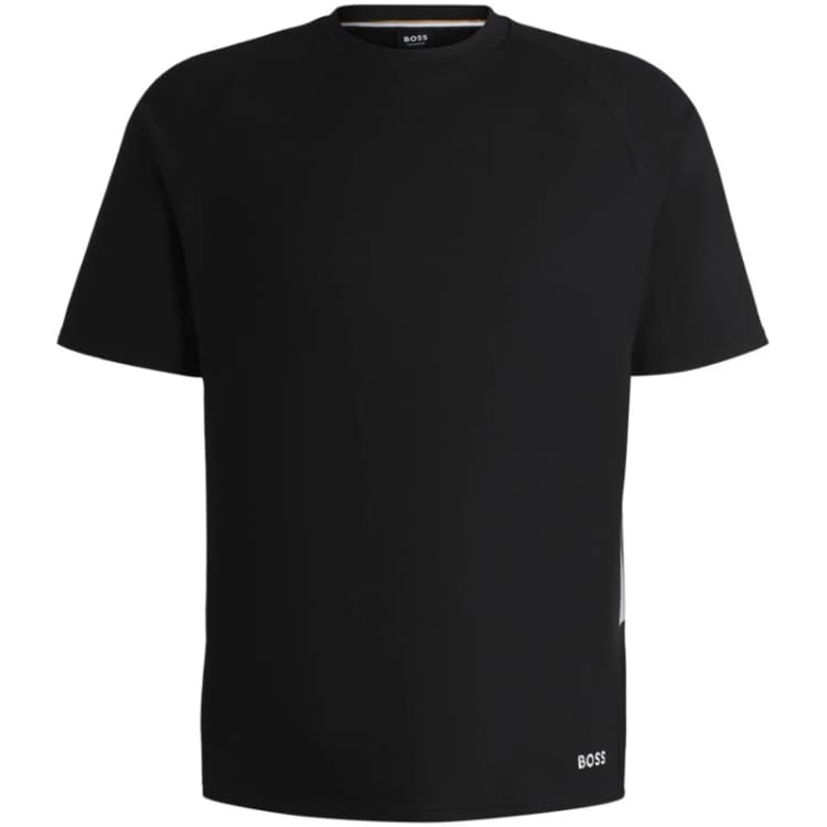 Image of Boss Mens Short Sleeve T-Shirt Black 001 male M