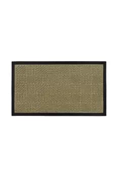Image of Firth Tile Rubber Backed Doormat 40x70cm Beige