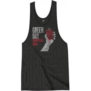 Image of Green Day American Idiot Vintage with Tassels Ladies Large T-Shirt Dress