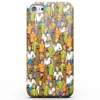Image of Scooby Doo Character Pattern Phone Case for iPhone and Android - Samsung S8 - Tough Case - Matte
