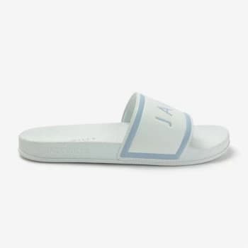 Image of Jack Wills Logo Sliders - White/Blue